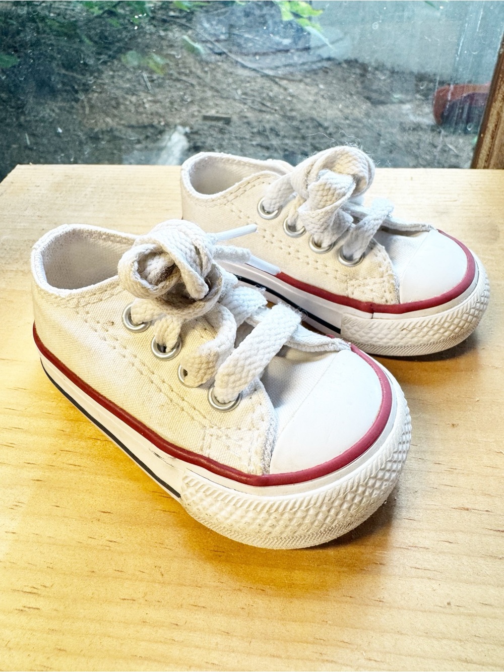 Converse All-Star infant White Canvas Sneakers White